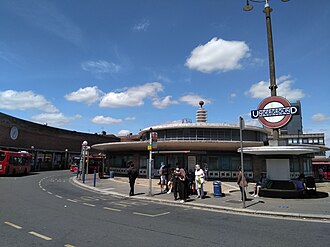Southgate tube station